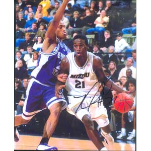 8" X 10" Autographed Photo - Missouri, Kareem Rush